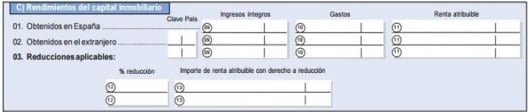 capital inmobiliario modelo 184