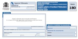Modelo 180 ¿Cómo rellenarlo y para qué sirve? - Billin