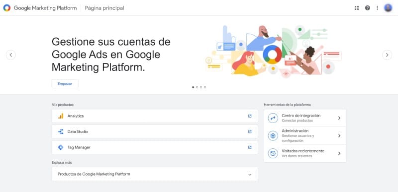 marketing digital herramientas de google