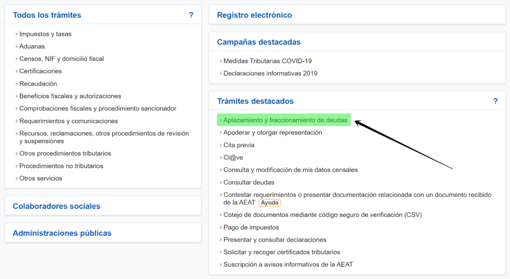 aplazamiento coronavirus