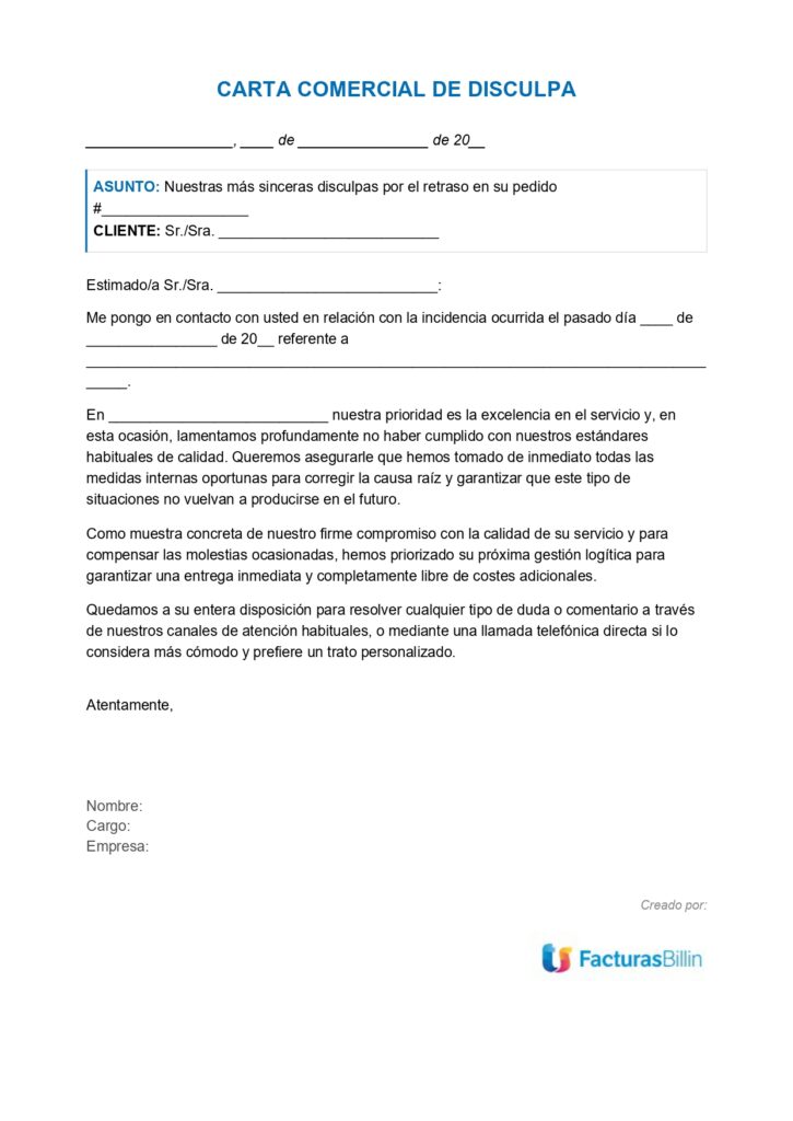 Carta_Comercial_Disculpa_ts facturas billin_