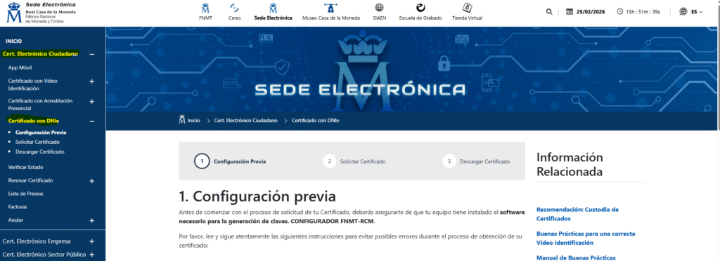 certificado digital autonomo configuracion