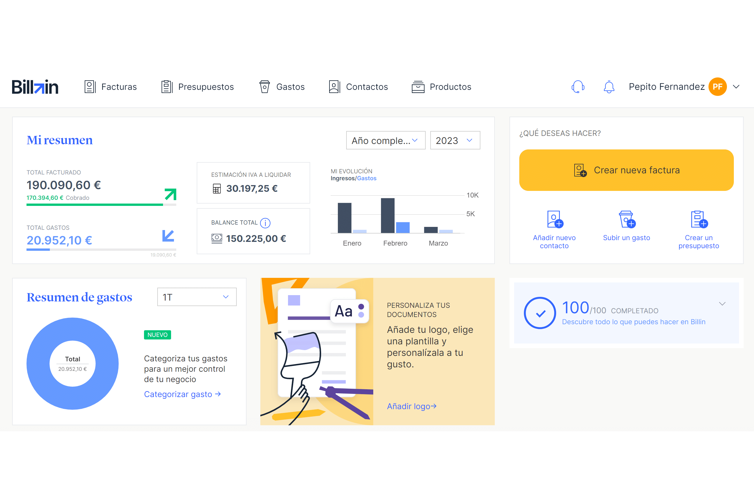 borde Bóveda costilla Cómo Hacer una Factura? Plantilla descargable gratis - Billin